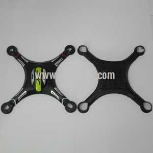 RCToy357.com - DFD F183 JJRC H8C RC Quadcopter toy Parts Upper Head set+Lower board+Battery cover(black)
