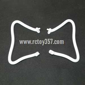 RCToy357.com - DFD F182 F182C RC Quadcopter toy Parts Support plastic bar (white) - Click Image to Close