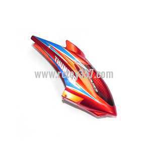 RCToy357.com - DFD F187 helicopter toy Parts Head cover\Canopy(red)