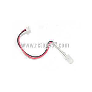 RCToy357.com - DFD F187 helicopter toy Parts LED lamp in the head cover