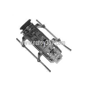RCToy357.com - DFD F187 helicopter toy Parts Undercarriage\Landing skid+Lower Main frame+battery box