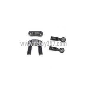 RCToy357.com - DFD F187 helicopter toy Parts Fixed set of the support bar and decorative set