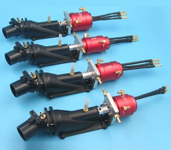 26mm Jet Pump + 2835/2850/2860/3650 Motors + Water Cooling Jacket – Jet Pump Thruster for RC Boat Model Upgrade / Retrofit (image for) 26mm Jet Pump + 2835/2850/2860/3650 Motors + Water Cooling Jacket – Jet Pump Thruster for RC Boat Model Upgrade / Retrofit