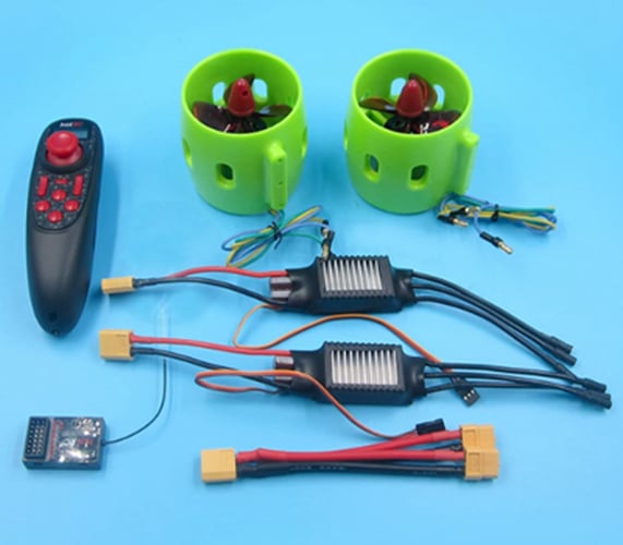 12–24V Underwater Thruster Power Kit for RC Boat / Fishing Boat / Rescue Boat / Underwater ROV (image for) 12–24V Underwater Thruster Power Kit for RC Boat / Fishing Boat / Rescue Boat / Underwater ROV