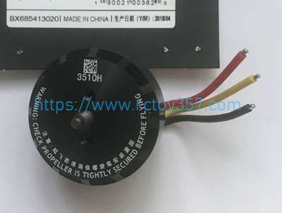 RCToy357.com - 3510H motor (CW M2 M4) Black head DJI Inspire 1 Drone spare parts