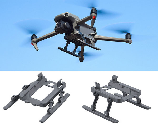 RCToy357.com - Foldable heightened landing gear PTZ support frame DJI Mavic 3 Drone spare parts