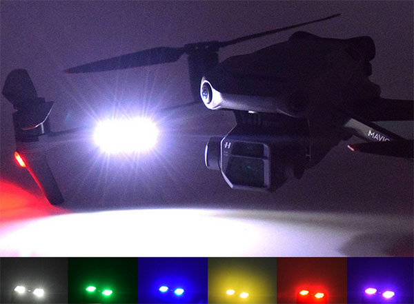 RCToy357.com - 6 colors Night flight lights strobe lights DJI Mavic Pro Drone spare parts