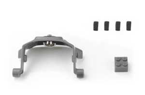 RCToy357.com - DJI Mavic 2 Zoom/Mavic 2 Pro Drone toy Parts Multi-function bracket + building blocks