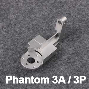 RCToy357.com - DJI Phantom 3A/3P Drone toy Parts PTZ L type Upper 7 word bracket
