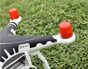 RCToy357.com - DJI Phantom 3 Drone toy Parts Motor transparent protective cover 4pcs