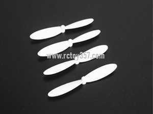 RCToy357.com - Nighthawk DM007 RC Quadcopter toy Parts Main blades propellers[White]