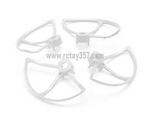 RCToy357.com - Nighthawk DM007 RC Quadcopter toy Parts Protection frame set[White] 