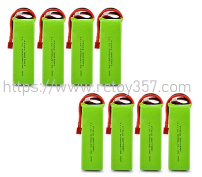 RCToy357.com - 11.1V 2700mAh battery 8pcs FeiLun FT012 RC Speedboat Spare Parts