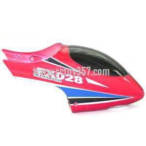 RCToy357.com - Feixuan Fei Lun RC Helicopter FX028 FX028B toy Parts Head cover/Canopy