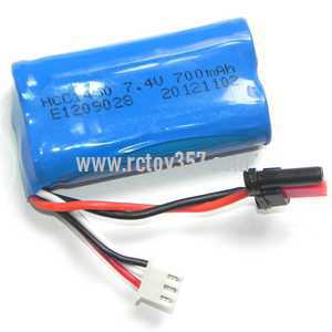 RCToy357.com - Feixuan Fei Lun RC Helicopter FX037 toy Parts battery(7.4V 650mAh) - Click Image to Close