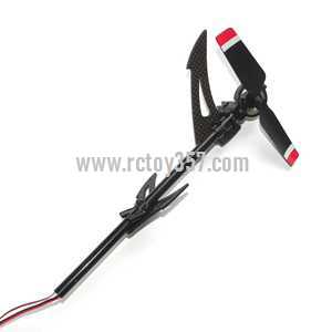 RCToy357.com - Feixuan Fei Lun RC Helicopter FX059 toy Parts Whole Tail Unit Module