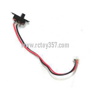 RCToy357.com - Feixuan Fei Lun RC Helicopter FX059 toy Parts on/off switch wire