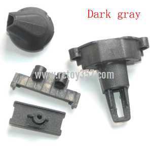 RCToy357.com - Feixuan Fei Lun RC Helicopter FX060 FX060B toy Parts fixed parts set(Dark gray)