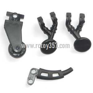 RCToy357.com - Feixuan Fei Lun RC Helicopter FX060 FX060B toy Parts landing skid wheel set