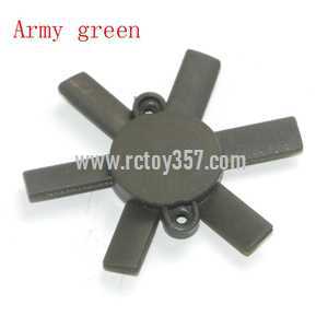 RCToy357.com - Feixuan Fei Lun RC Helicopter FX060 FX060B toy Parts tail decorative set（Army green）