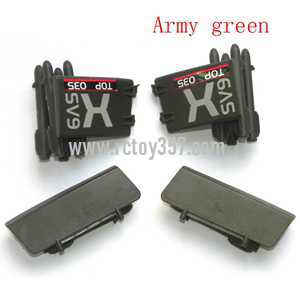 RCToy357.com - Feixuan Fei Lun RC Helicopter FX060 FX060B toy Parts side missile launcher set（Army green）