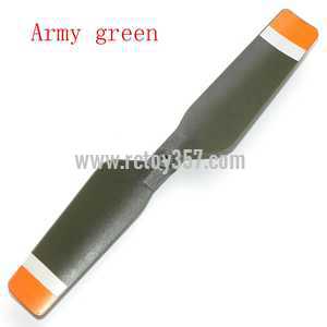 RCToy357.com - Feixuan Fei Lun RC Helicopter FX060 FX060B toy Parts tail blade(Army green)
