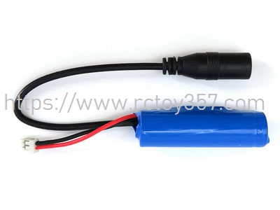 (image for) V002-08 3.7V 500mAh battery [Round head interface] 1pcs Flytec V002 Crocodile RC Boat Spare Parts