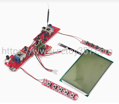 (image for) V030-15 Remote Control Circuit Board Component Flytec V080 RC Boat Spare Parts