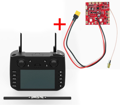 (image for) V030-18 Remote Control + V030-08 Ship Circuit Board Flytec V030 RC Boat Spare Parts