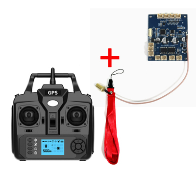 (image for) V060-04 Remote Control + V060-02 Ship Circuit Board Flytec V060 RC Boat Spare Parts
