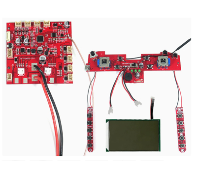 Flytec V080 Parti di ricambio per barca RC - Scheda del circuito della barca + Scheda del circuito del telecomando (immagine per) Flytec V080 Parti di ricambio per barca RC - Scheda del circuito della barca + Scheda del circuito del telecomando