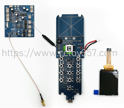 (image for) Flytec V600GPS Transmitter PCB assembly V600-11 + Hull PCB V600-13 – GPS version | Bait Boat RC Boat spare parts