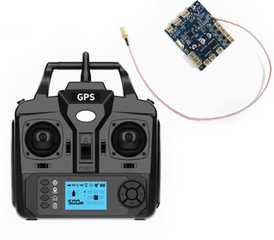 (immagine per) Flytec V802 PRO Parti di ricambio per barca RC - Telecomando versione GPS + Scheda del circuito della barca versione GPS