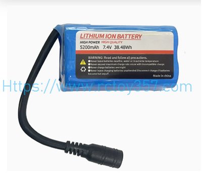 2011-5.009 7.4V 5200mah battery Flytec V803 RC Boat Spare Parts (image for) 2011-5.009 7.4V 5200mah battery Flytec V803 RC Boat Spare Parts