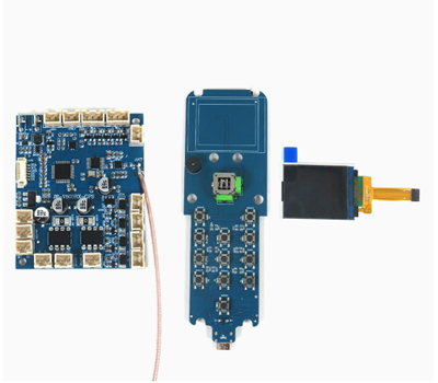 Flytec V803 GPS RC Boat Spare Parts - V803-10 GPS version remote control circuit board component + V803-12 GPS version ship circuit board (image for) Flytec V803 GPS RC Boat Spare Parts - V803-10 GPS version remote control circuit board component + V803-12 GPS version ship circuit board