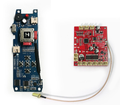 Flytec V805 Repuestos para barco RC - V805-01 Componente de placa de circuito del control remoto edición regular + V805-07 Placa de circuito del barco versión ordinaria (imagen para) Flytec V805 Repuestos para barco RC - V805-01 Componente de placa de circuito del control remoto edición regular + V805-07 Placa de circuito del barco versión ordinaria