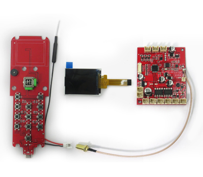 Flytec V805 Repuestos para barco RC GPS - V805-11 Componente de placa de circuito del control remoto versión GPS + V805-13 Placa de circuito del barco versión GPS (imagen para) Flytec V805 Repuestos para barco RC GPS - V805-11 Componente de placa de circuito del control remoto versión GPS + V805-13 Placa de circuito del barco versión GPS
