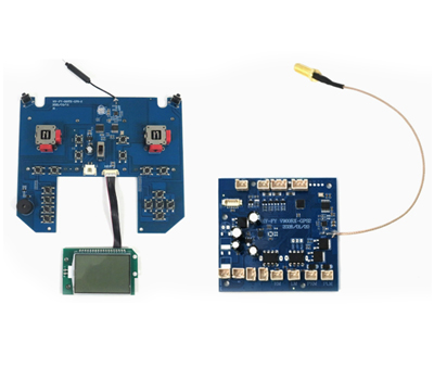 Flytec V900 Pièces de rechange pour bateau RC - V900-03 Carte de lancement de télécommande + V900-01 Carte de circuit (image pour) Flytec V900 Pièces de rechange pour bateau RC - V900-03 Carte de lancement de télécommande + V900-01 Carte de circuit