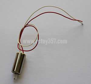 RCToy357.com - FQ777 FQ40 RC Quadcopter Parts Red and white wire motor