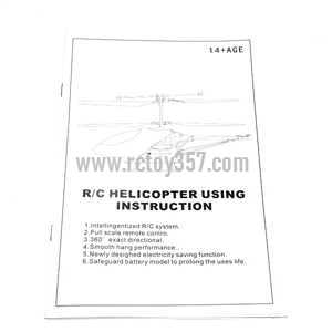 RCToy357.com - FQ777-357 toy Parts English manual book