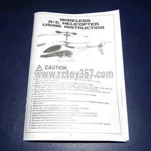 RCToy357.com - FQ777-502 toy Parts English manual book