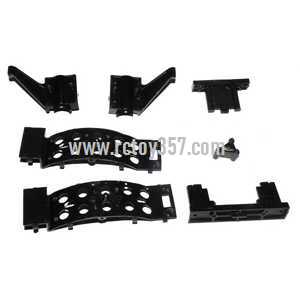 RCToy357.com - FQ777-555 toy Parts Tail tube fixed body fixed etc