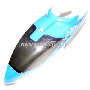 RCToy357.com - FQ777-602 toy Parts Head cover\Canopy(blue)