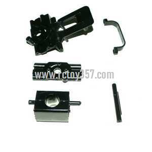 RCToy357.com - FQ777-777/777D toy Parts Tail tube fixed and motor fixed set 
