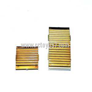 RCToy357.com - FQ777-999/999A toy Parts Fixed cover set(yellow)