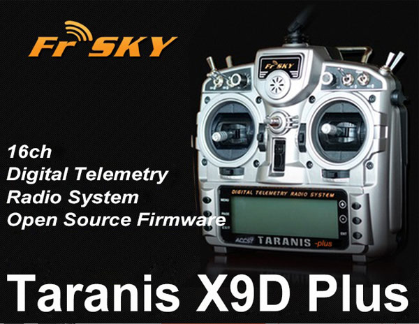 RCToy357.com - 16-channel Remote control + X8R Receiver FrSky Taranis X9D PLUS spare parts