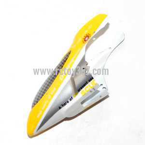 RCToy357.com - FXD A68666 toy Parts Head cover\Canopy(yellow)