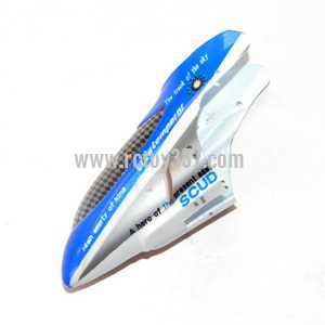 RCToy357.com - FXD A68666 toy Parts Head cover\Canopy(blue) - Click Image to Close