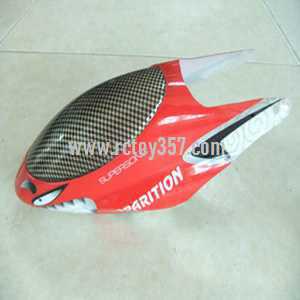 RCToy357.com - FXD A68688 toy Parts Head cover\Canopy(red)