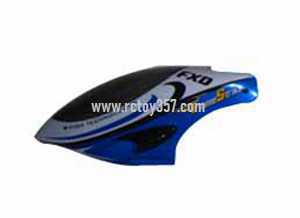 RCToy357.com - FXD A68690 toy Parts Head coverCanopy(bule Soft surface)